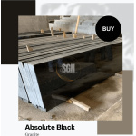 Black Rajasthan Granite | Absolute Black Granite