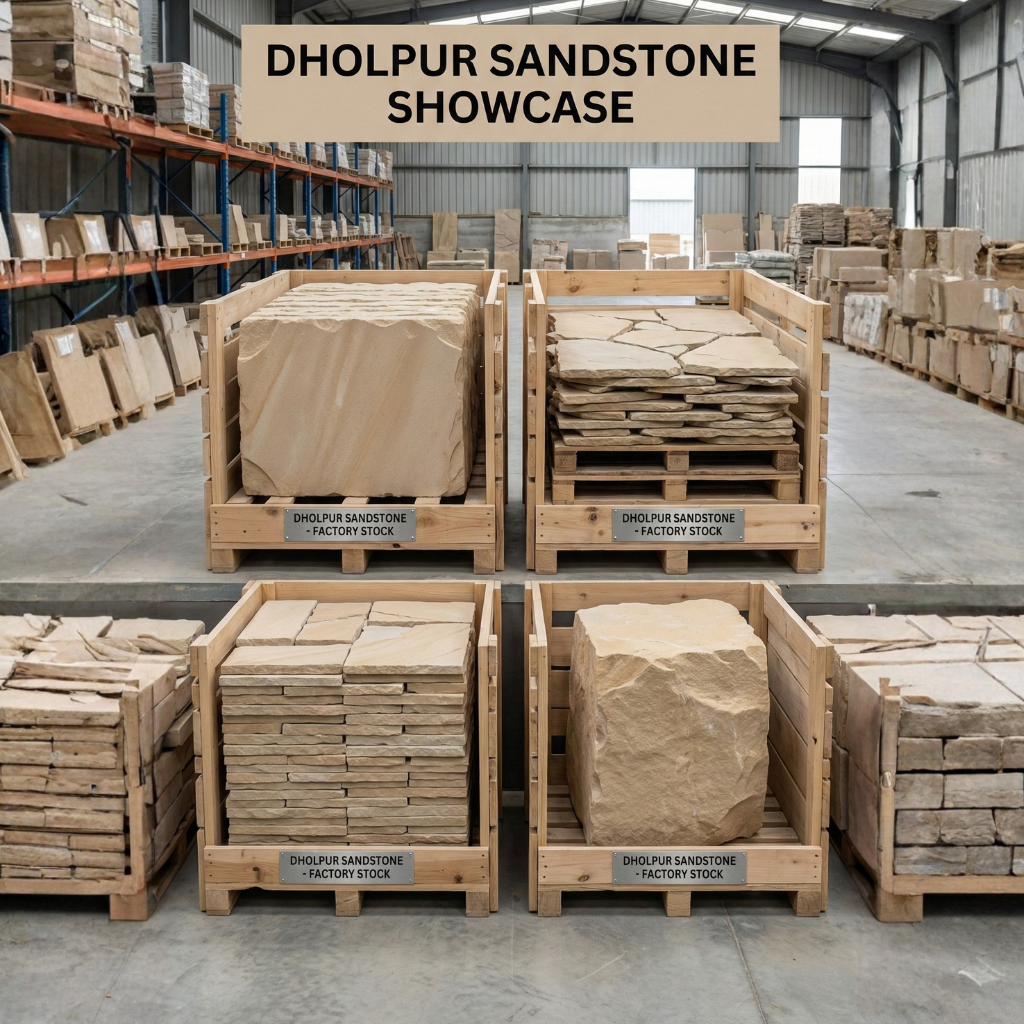 dholpur brown stone contractor