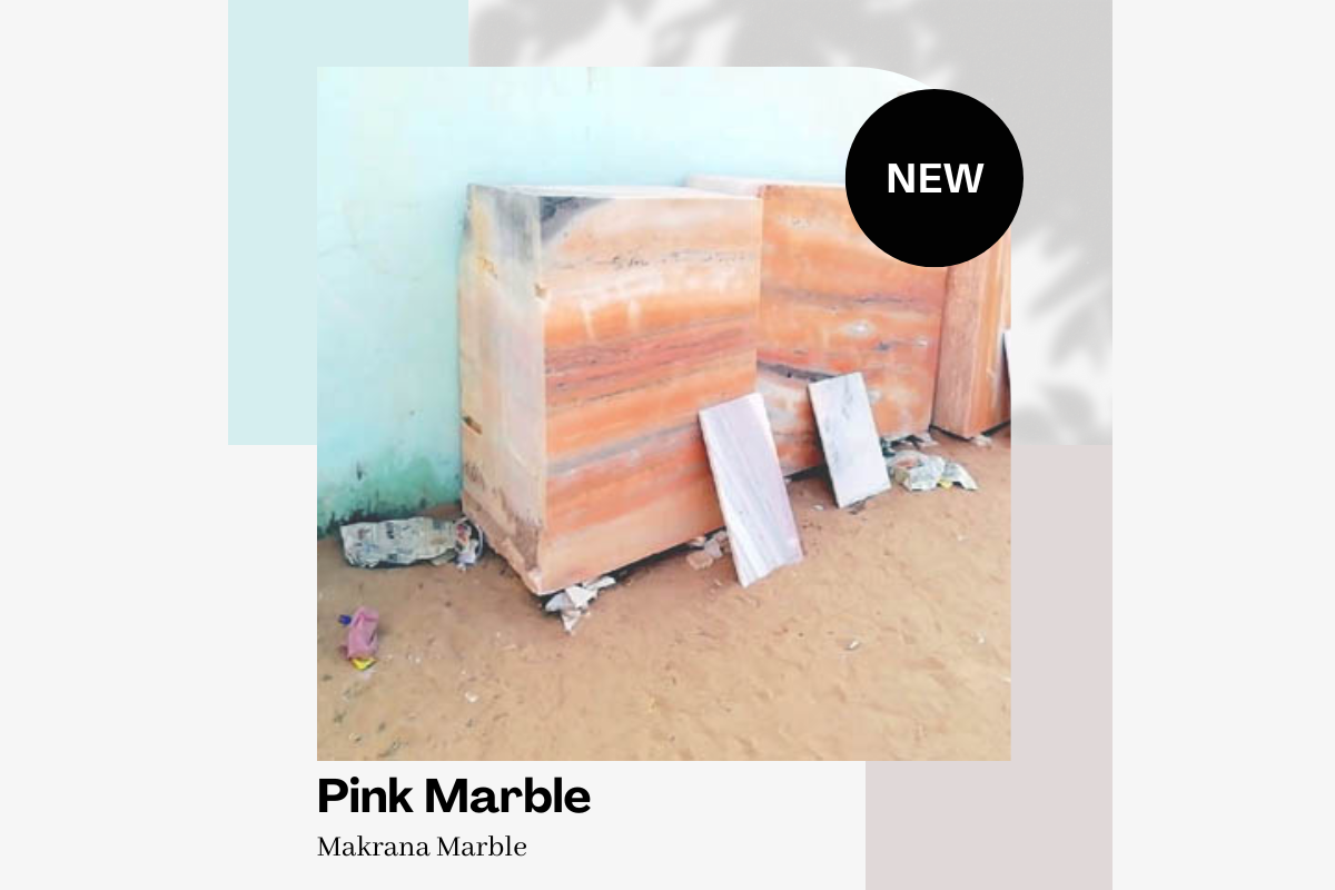 white pink marble in makrana