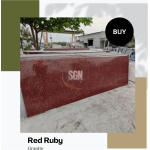 Ruby Red Granite Stone