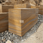 Rainbow Sandstone Block