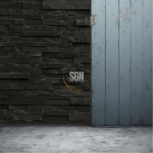 Natural Black Stone Wall Panel - SGNGroup